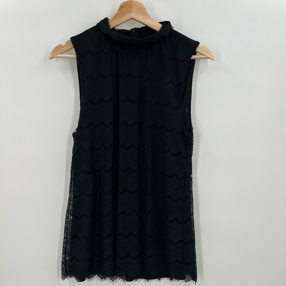 Banana Republic Black Lace Dress with Lining Ladies Small
